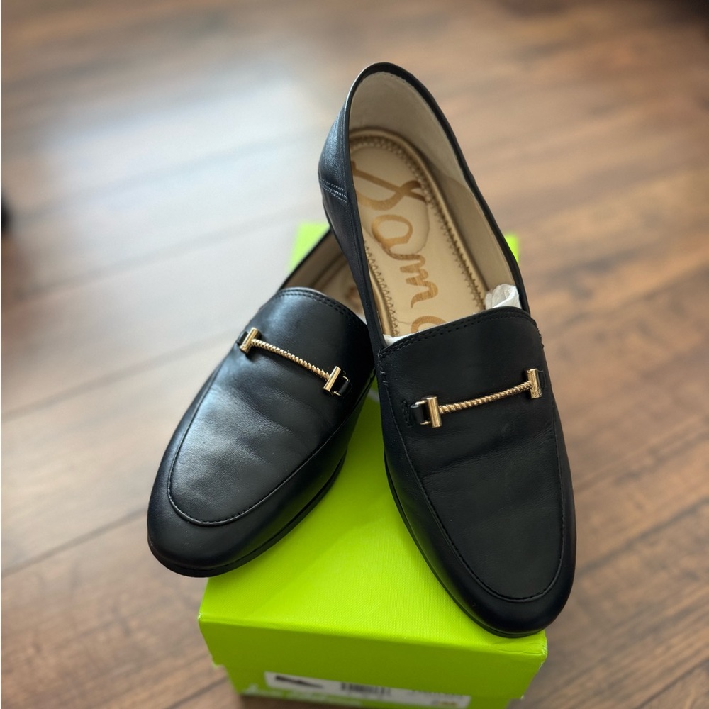Black Sam Edelman Lior Loafers, Size 6
